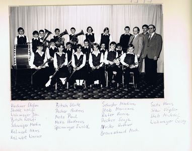 Jugendkapelle 1979